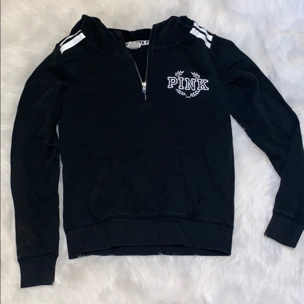 PINK quarter zip hoodie!